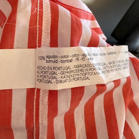 Zara Woman MULTI-POSITION SHIRT- Striped Medium New - Picture 10 of 10